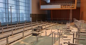 Foto Baustelle Landtagssaal